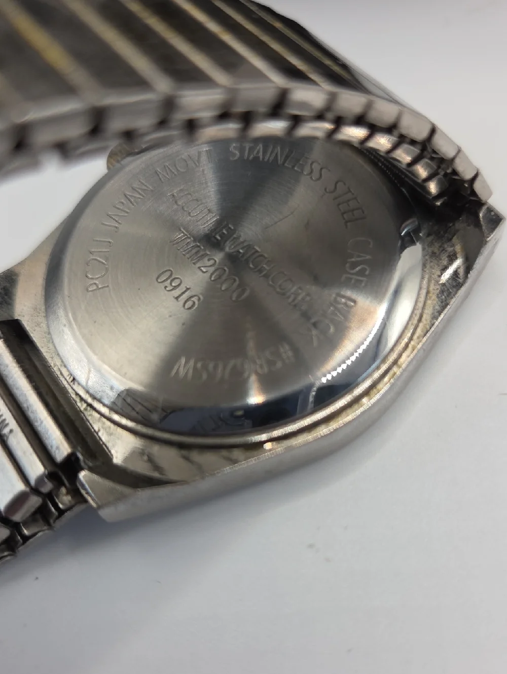 Mens Accutime Watch Japan Movement WMM2000. 0916